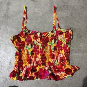 Self Esteem Multicolor Floral Camisole